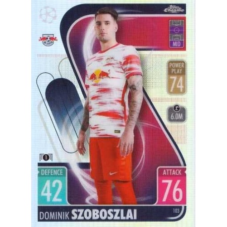 Dominik Szoboszlai Refractor RB Leipzig 103
