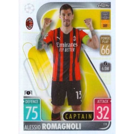 Alessio Romagnoli Refractor AC Milan 119