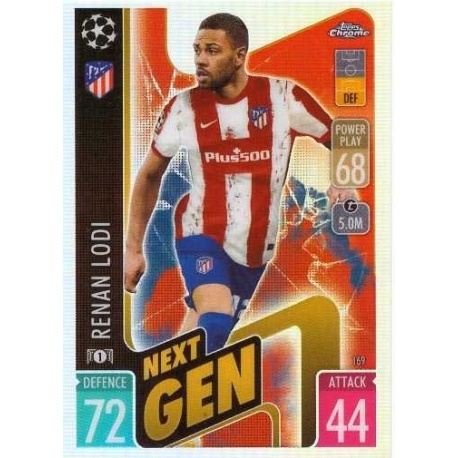 Renan Lodi Refractor Next Gen Atletico Madrid 169