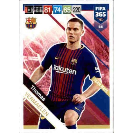 Thomas Vermaelen Barcelona 55 FIFA 365 Adrenalyn XL