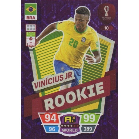 Vinícius Jr Rookie Brazil 10