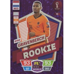 Ryan Gravenberch Rookie Netherlands 13