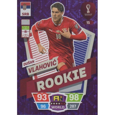Dušan Vlahović Rookie Serbia 15