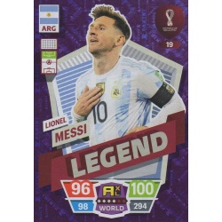 Lionel Messi Legend Argentina 19