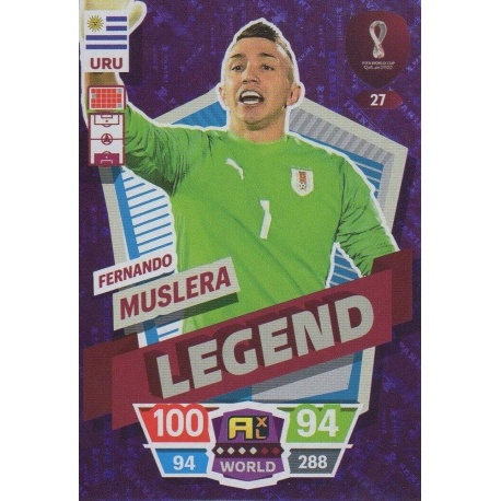 Fernando Muslera Legend Uruguay 27