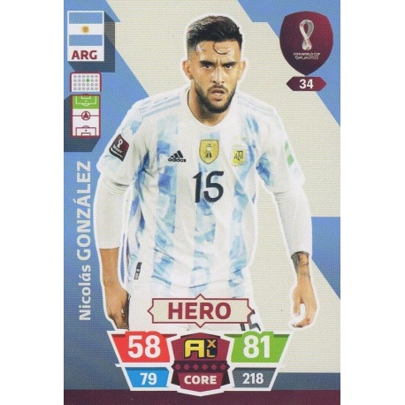 Nicolás González Argentina 34