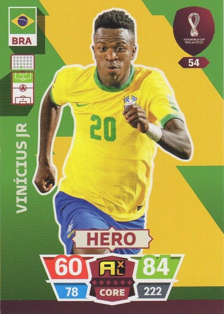 Buy Trading Cards Vinícius Jr Brazil Panini Adrenalyn XL Qatar 2022