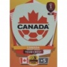 Oferta Cromos Team Crest Canada Adrenalyn XL World Cup 2022