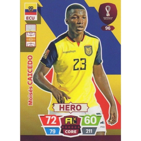 Moisés Caicedo Ecuador 96