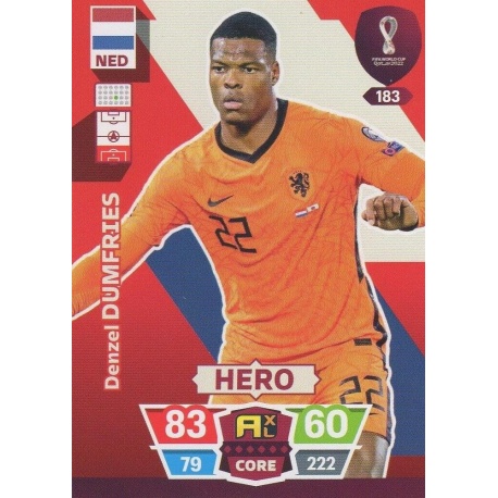 Denzel Dumfries Netherlands 183