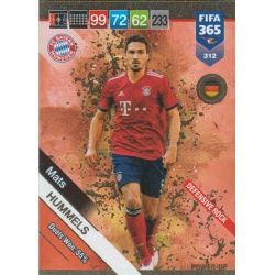 Mats Hummels Defensive Rock 312 FIFA 365 Adrenalyn XL