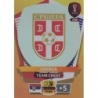 Comprar Online Team Crest Serbia Adrenalyn XL World Cup 2022
