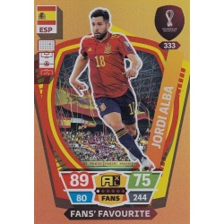 Jordi Alba Fans Favourites Spain 333