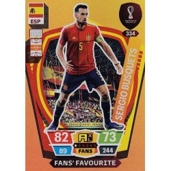 Sergio Busquets Fans Favourites Spain 334