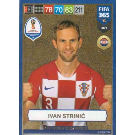 Ivan Strinić FIFA World Cup Heroes 361 FIFA 365 Adrenalyn XL
