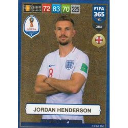 Jordan Henderson FIFA World Cup Heroes 382 FIFA 365 Adrenalyn XL