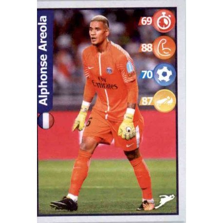 Alphonse Aréola PSG 1 Kelloggs Football Superstars
