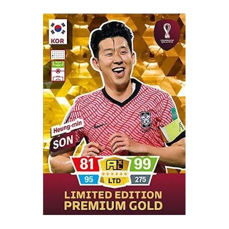 Heung-min Son Premium Gold Limited Edition South Korea