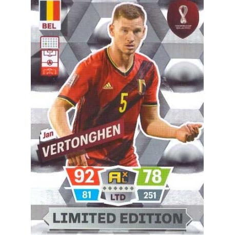 Jan Vertonghen Limited Edition Belgium