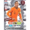 Cromos de Futbol Virgil Van Dijk Limited Edition Adrenalyn XL Qatar 2022