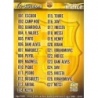 Cromos de Fútbol Indice Barcelona Mundicromo Fichas Liga 2009-10