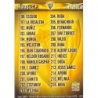 Cromos de Fútbol Indice Málaga Las Fichas Quiz Liga 2009-10