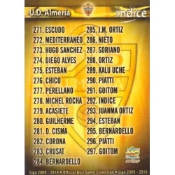 Indice Almeria 292