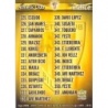 Cromos de Fútbol Indice Athletic Club Mundicromo Quiz 2009-10