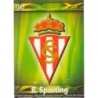 Trading Cards Escudo Mate Sporting Mundicromo Fichas Liga 2009-10