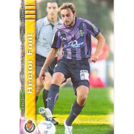 Héctor Font Valladolid 419