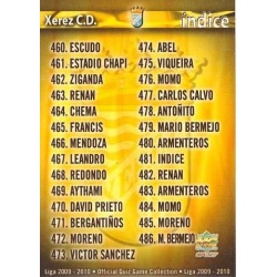 Indice Xerez 481