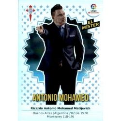 Antonio Mohamed Celta 12 Escudos – Entrenadores 2018-19