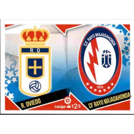 Oviedo / Rayo Majadahonda Liga 123 9 Escudos Liga 123 2018-19