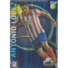 Trading Cards Antonio López Atlético Madrid Top Azul Mundicromo Fichas Liga 2010-11
