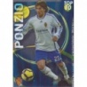 Soccer Trading Cards Ponzio Zaragoza Top Azul Mundicromo Quiz 2010-11