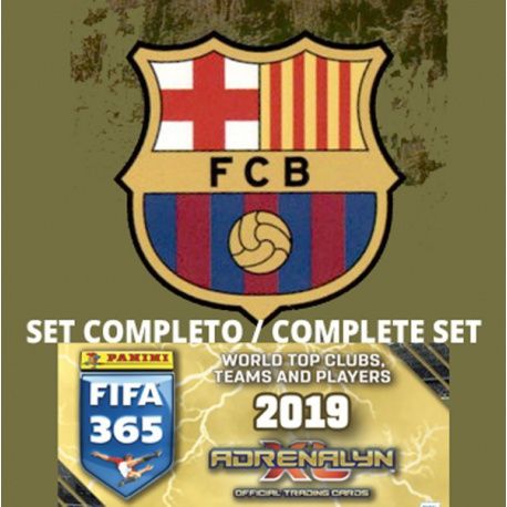 Complet Set Barcelona Adrenalyn XL Fifa 365 2019 FIFA 365 Adrenalyn XL