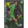 Cromos de Fútbol Óscar Serrano Top Verde Rácing Mundicromo Fichas Liga 2010-11