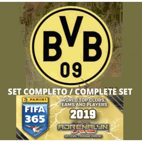 Set Completo Borussia Dortmund Adrenalyn XL Fifa 365 2019 FIFA 365 Adrenalyn XL