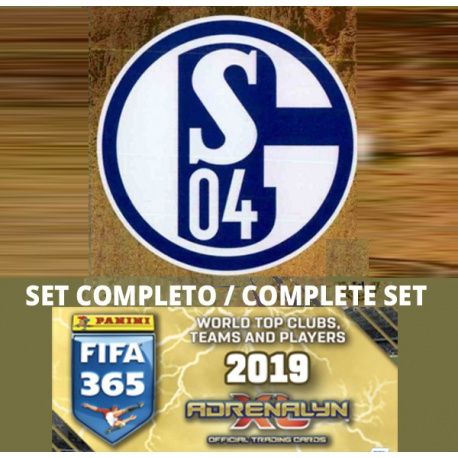 Set Completo Schalke 04 Adrenalyn XL Fifa 365 2019 FIFA 365 Adrenalyn XL