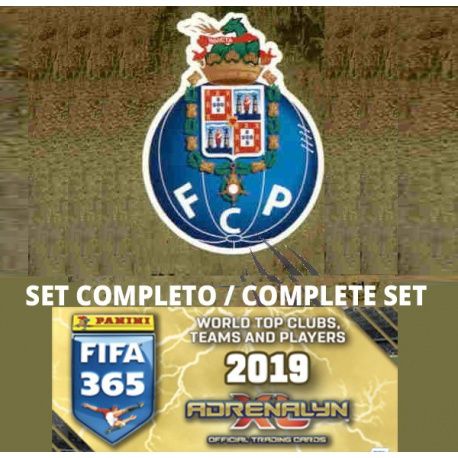 Set Completo FC Porto Adrenalyn XL Fifa 365 2019 FIFA 365 Adrenalyn XL