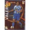 Trading Cards Valerón Top Rojo Deportivo Mundicromo Fichas Liga 2010-11