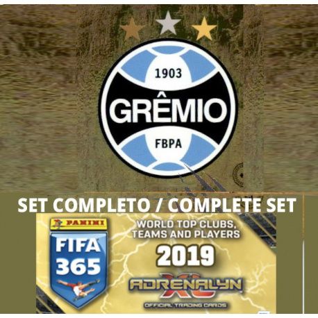 Set Completo Gremio Adrenalyn XL Fifa 365 2019 FIFA 365 Adrenalyn XL