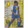 Offer Soccer Cards Mattioni Espanyol Top Dorado Cuadros Mundicromo Quiz 2010-11