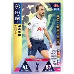 Harry Kane Hat-Trick Hero 440 Match Attax Champions 2018-19