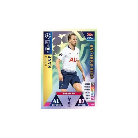 Harry Kane Hat-Trick Hero 440 Match Attax Champions 2018-19