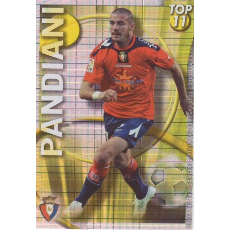 Pandiani Top Dorado Cuadros Osasuna 635