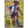 Soccer Trading Cards Tote Hércules Top Dorado Cuadros Las Fichas de La Liga 2010-11
