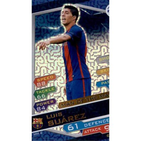 Luis Suárez MM2 Match Attax Champions 2016-17