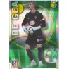 Cromos de Fútbol De Gea Top Verde Rayas Horizontales Atlético Madrid Las Fichas de La Liga 2010-11