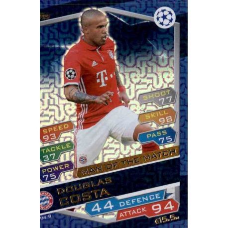 Douglas Costa MM9 Match Attax Champions 2016-17